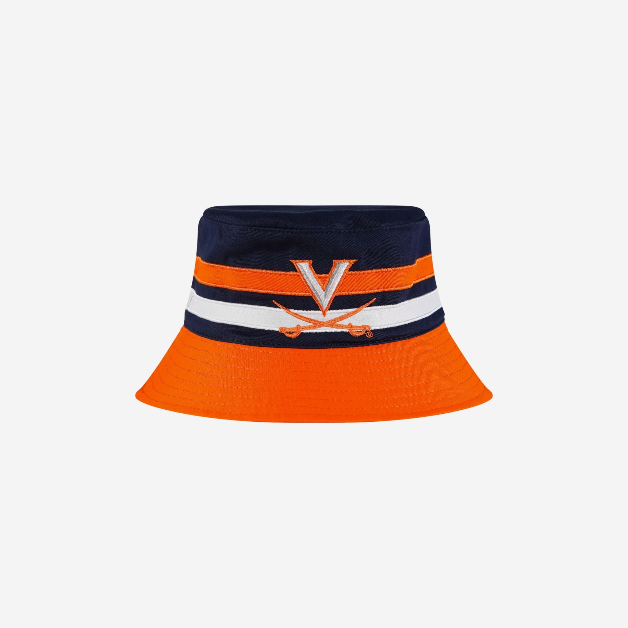 Virginia Cavaliers Team Stripe Bucket Hat FOCO - Main Image