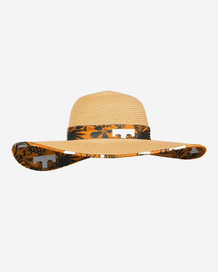 Tennessee Volunteers Womens Floral Straw Hat FOCO - FOCO.com