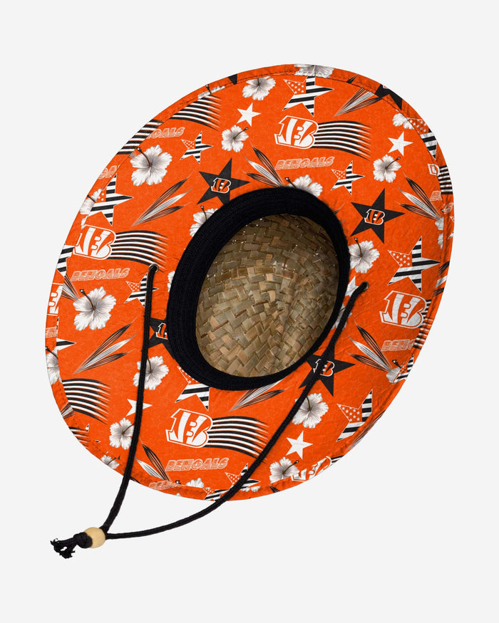 Cincinnati Bengals Americana Straw Hat FOCO - FOCO.com