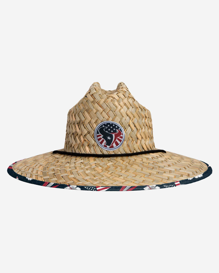 Houston Texans Americana Straw Hat FOCO - FOCO.com