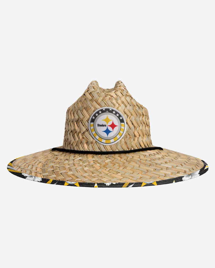 Pittsburgh Steelers Americana Straw Hat FOCO - FOCO.com