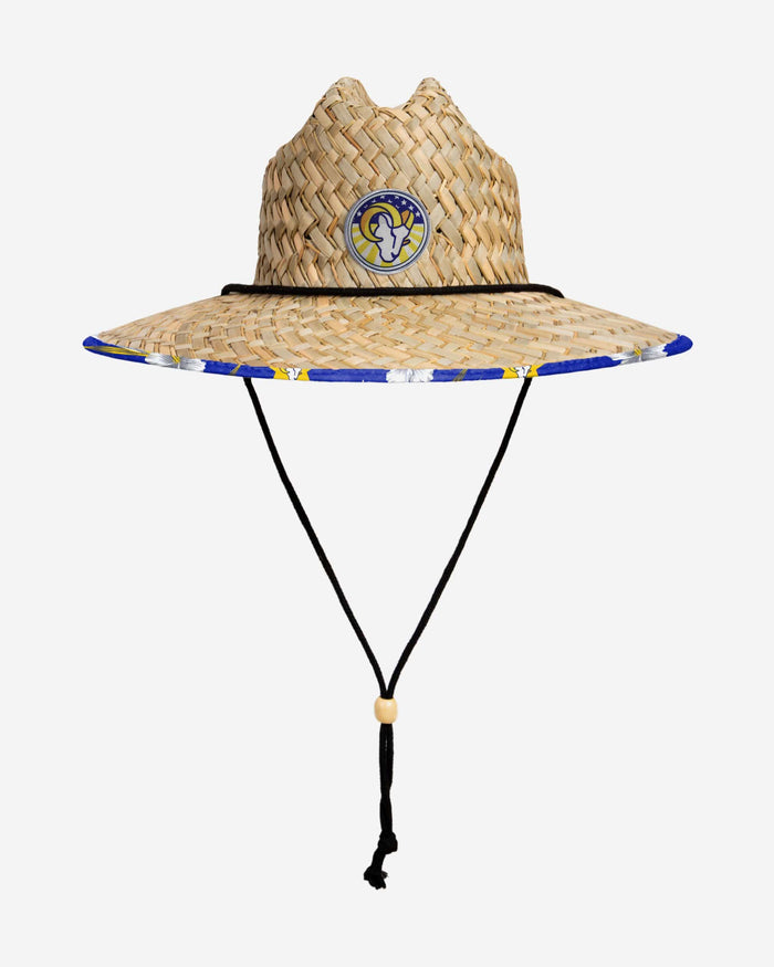 Los Angeles Rams Americana Straw Hat FOCO - FOCO.com