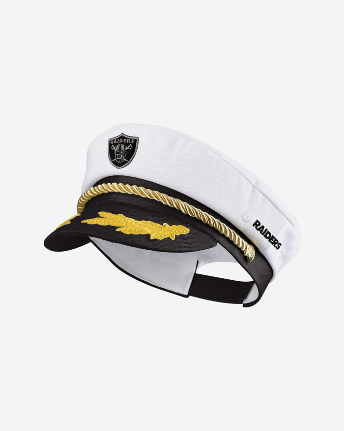 Las Vegas Raiders Captains Hat FOCO - FOCO.com