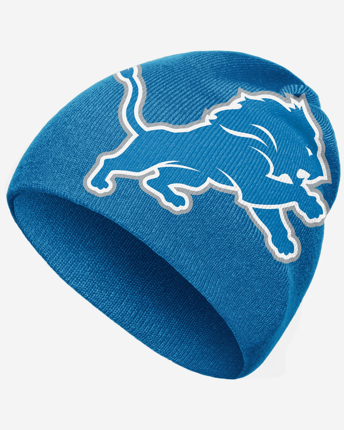 Detroit Lions Big Logo Skullcap Beanie FOCO - FOCO.com