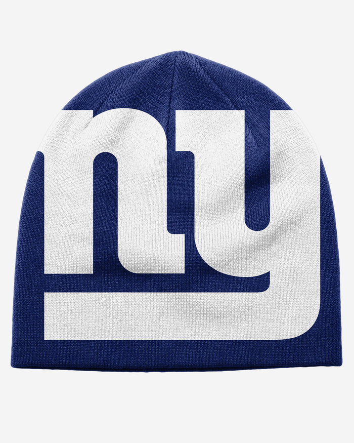 New York Giants Big Logo Skullcap Beanie FOCO - FOCO.com
