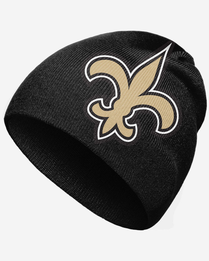 New Orleans Saints Big Logo Skullcap Beanie FOCO - FOCO.com