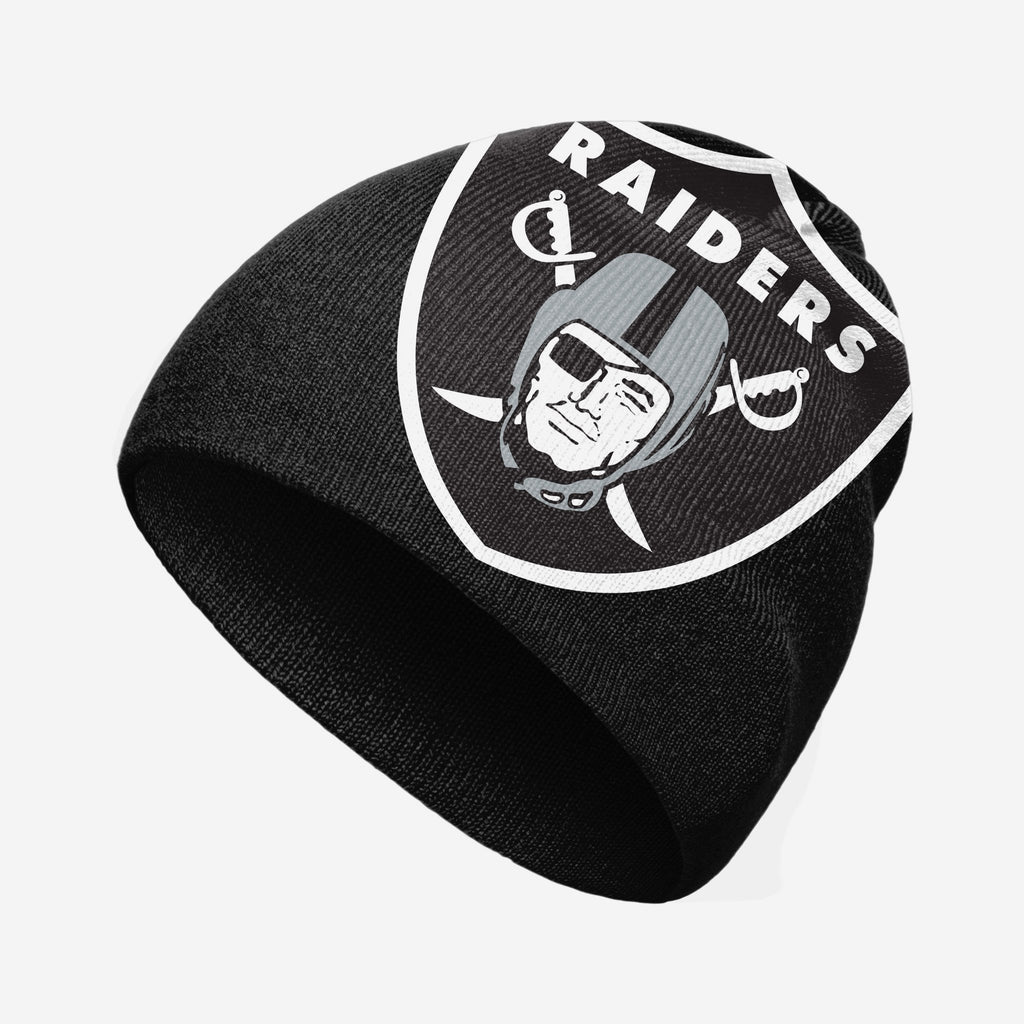 Las Vegas Raiders Big Logo Skullcap Beanie FOCO