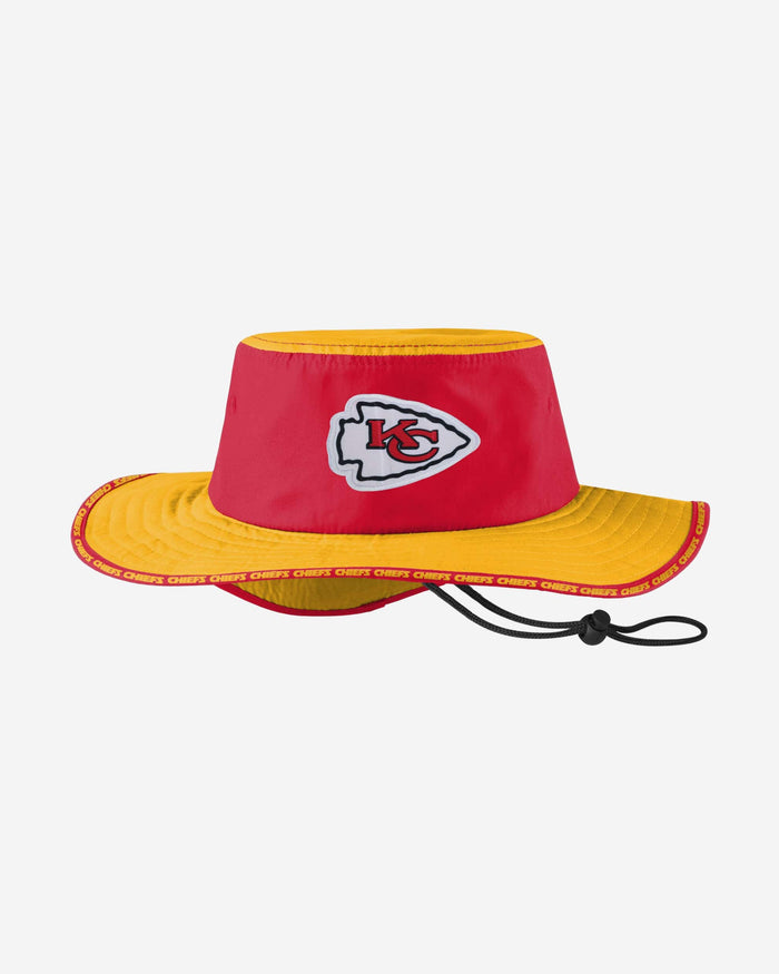 Kansas City Chiefs Colorblock Boonie Hat FOCO - FOCO.com
