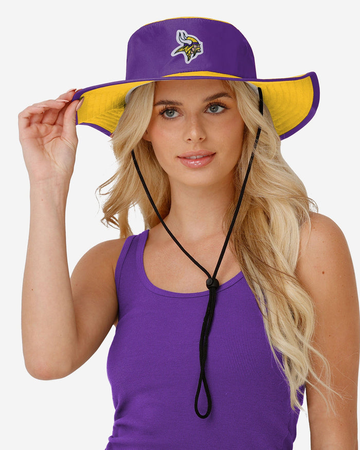 Minnesota Vikings Colorblock Boonie Hat FOCO - FOCO.com