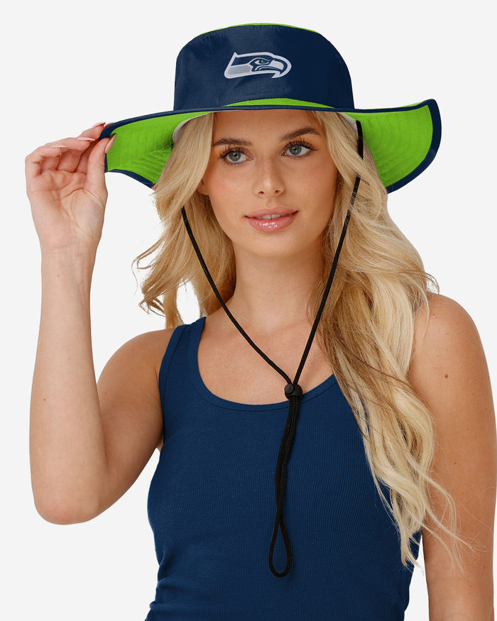 Seattle Seahawks Colorblock Boonie Hat FOCO - FOCO.com