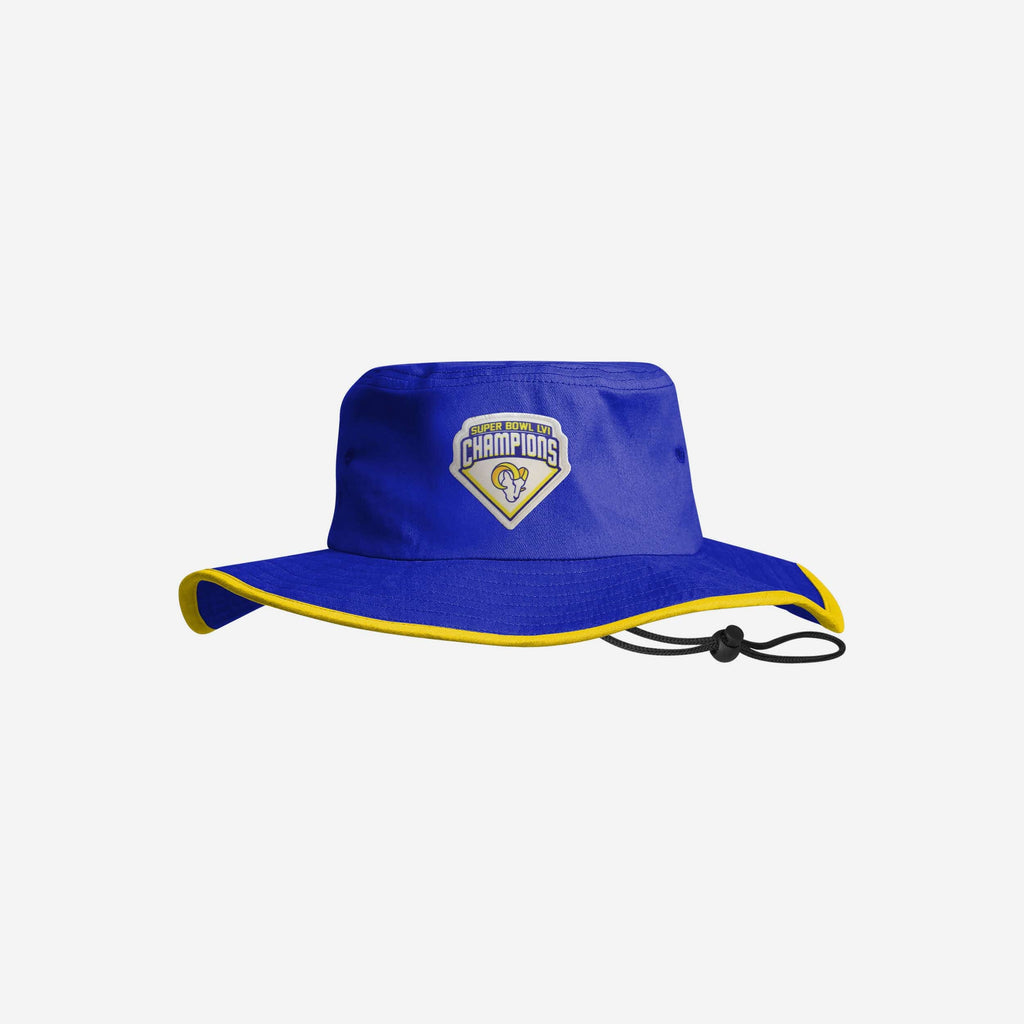 Los Angeles Rams Super Bowl LVI Champions Boonie Hat FOCO - FOCO.com