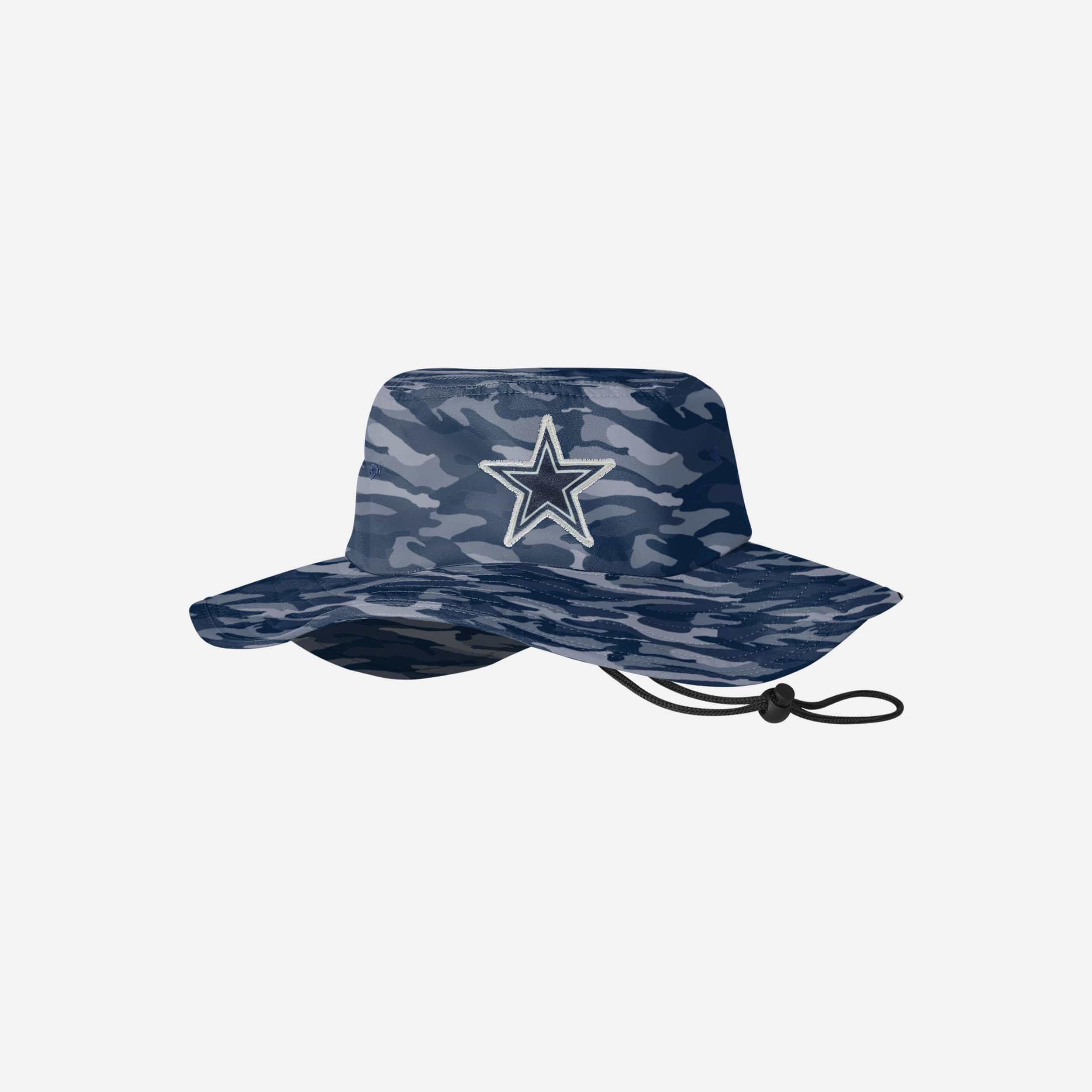 Dallas Cowboys Camo Boonie Hat FOCO1