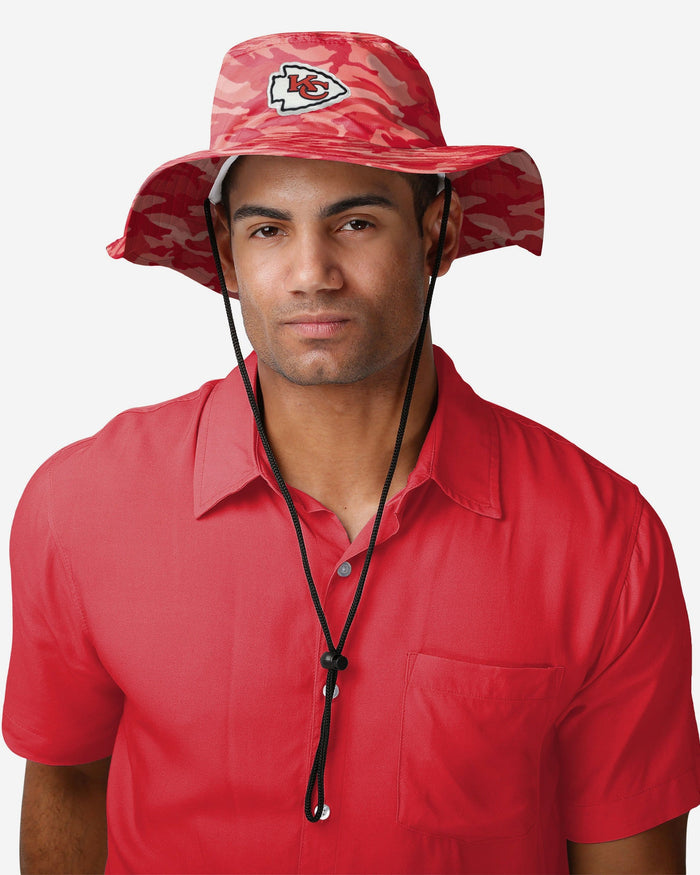 Kansas City Chiefs Camo Boonie Hat FOCO