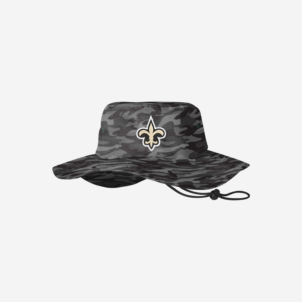 New Orleans Saints Camo Boonie Hat FOCO - FOCO.com