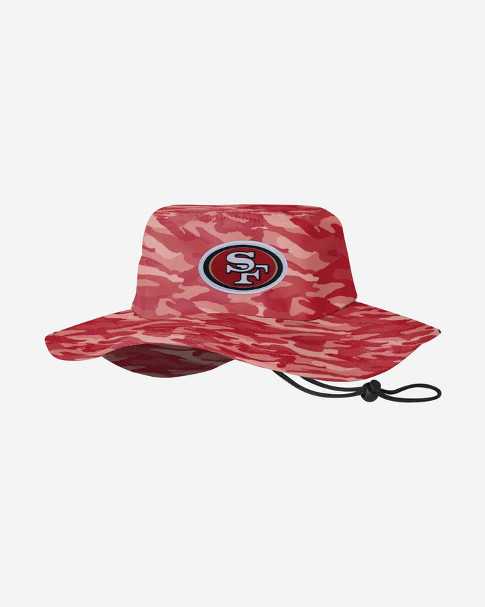 San Francisco 49ers Camo Boonie Hat FOCO - FOCO.com