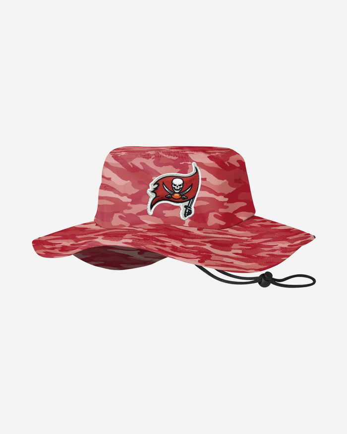 Tampa Bay Buccaneers Camo Boonie Hat FOCO - FOCO.com