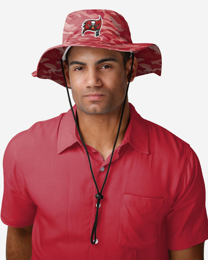 Tampa Bay Buccaneers Camo Boonie Hat FOCO - FOCO.com