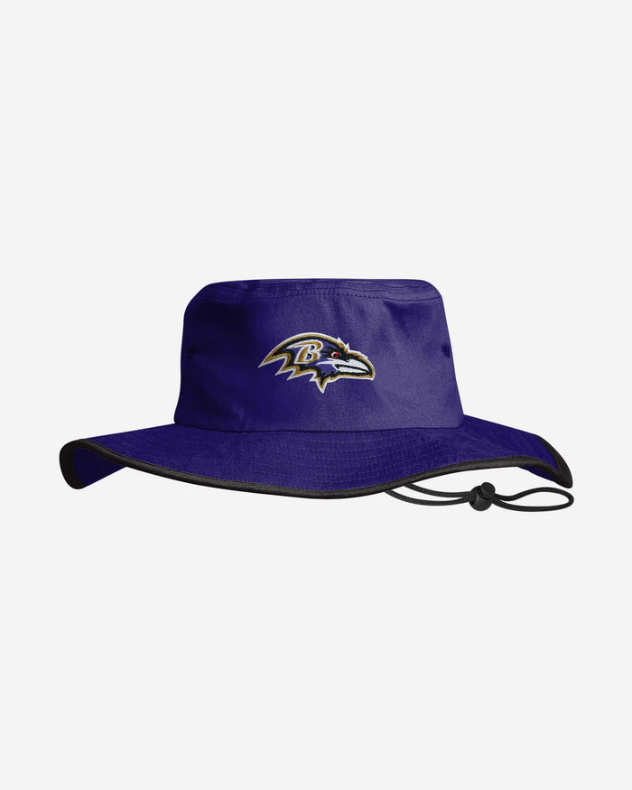Baltimore Ravens Solid Boonie Hat FOCO - FOCO.com