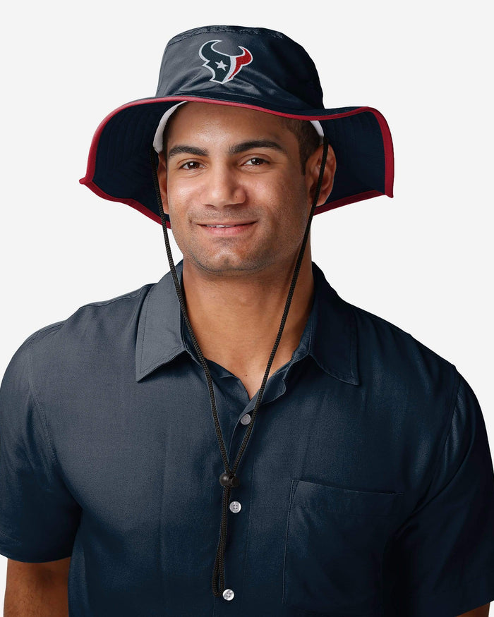 Houston Texans Solid Boonie Hat FOCO - FOCO.com