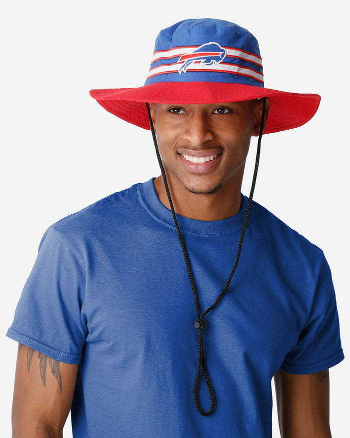 Buffalo Bills Team Stripe Boonie Hat FOCO - FOCO.com