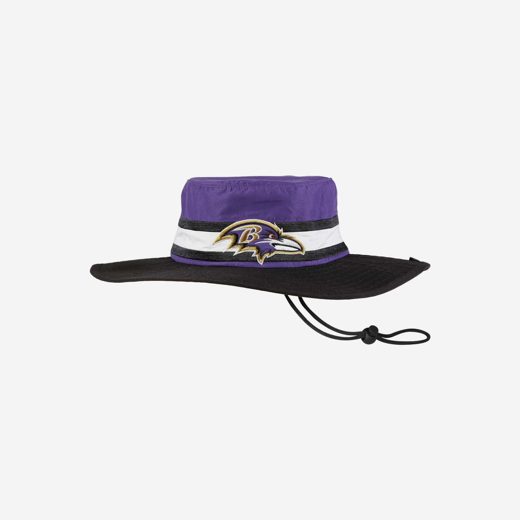 Baltimore Ravens Team Stripe Boonie Hat FOCO - FOCO.com