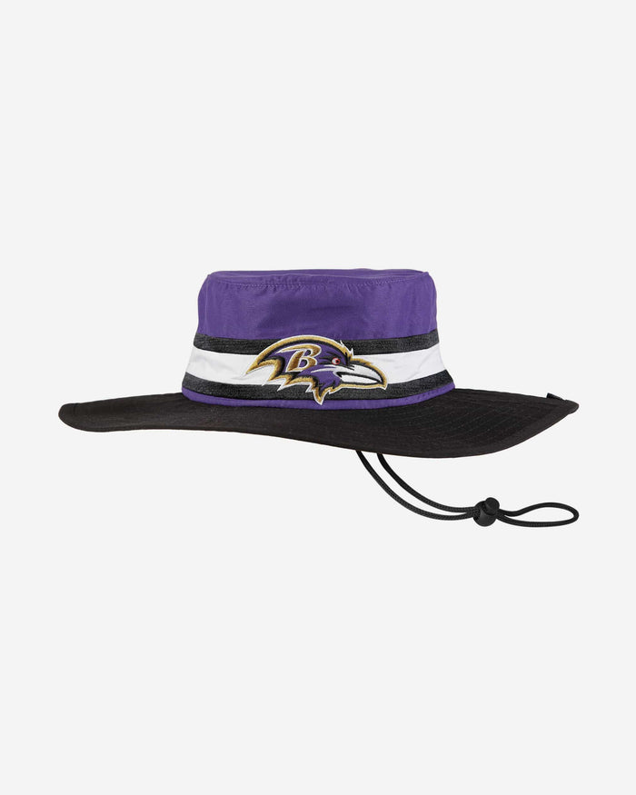 Baltimore Ravens Team Stripe Boonie Hat FOCO - FOCO.com