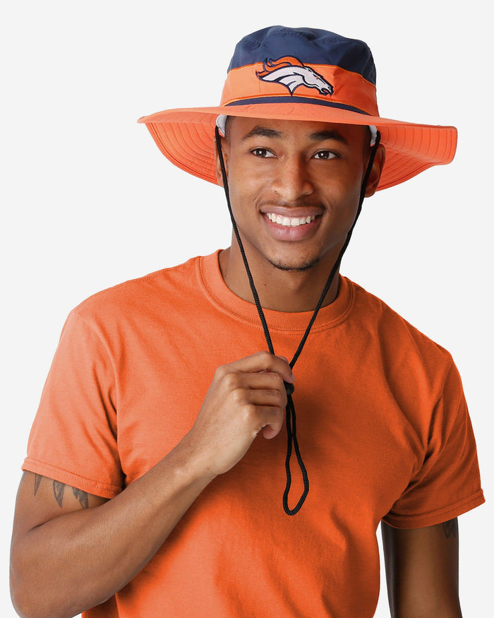Denver Broncos Team Stripe Boonie Hat FOCO - FOCO.com