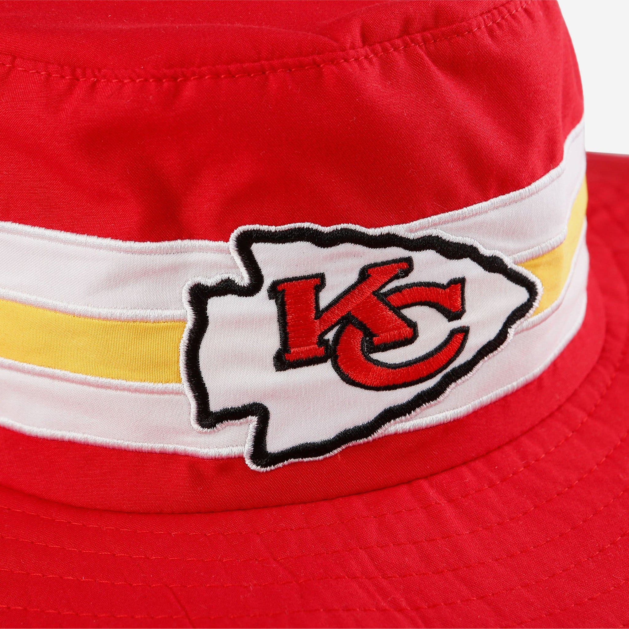 Kansas City Chiefs Team Stripe Boonie Hat FOCO