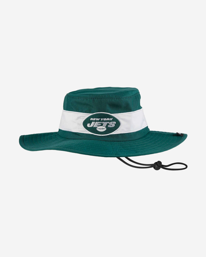 New York Jets Team Stripe Boonie Hat FOCO - FOCO.com