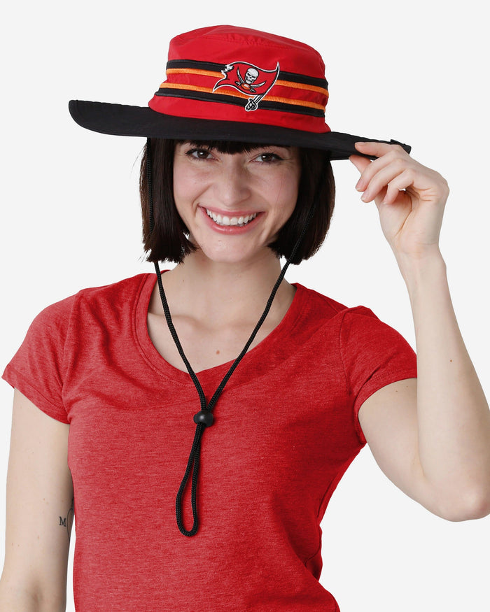Tampa Bay Buccaneers Team Stripe Boonie Hat FOCO - FOCO.com