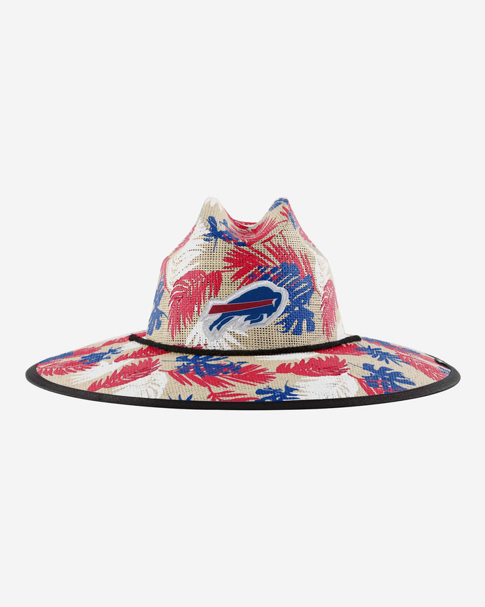Buffalo Bills Floral Printed Straw Hat FOCO - FOCO.com