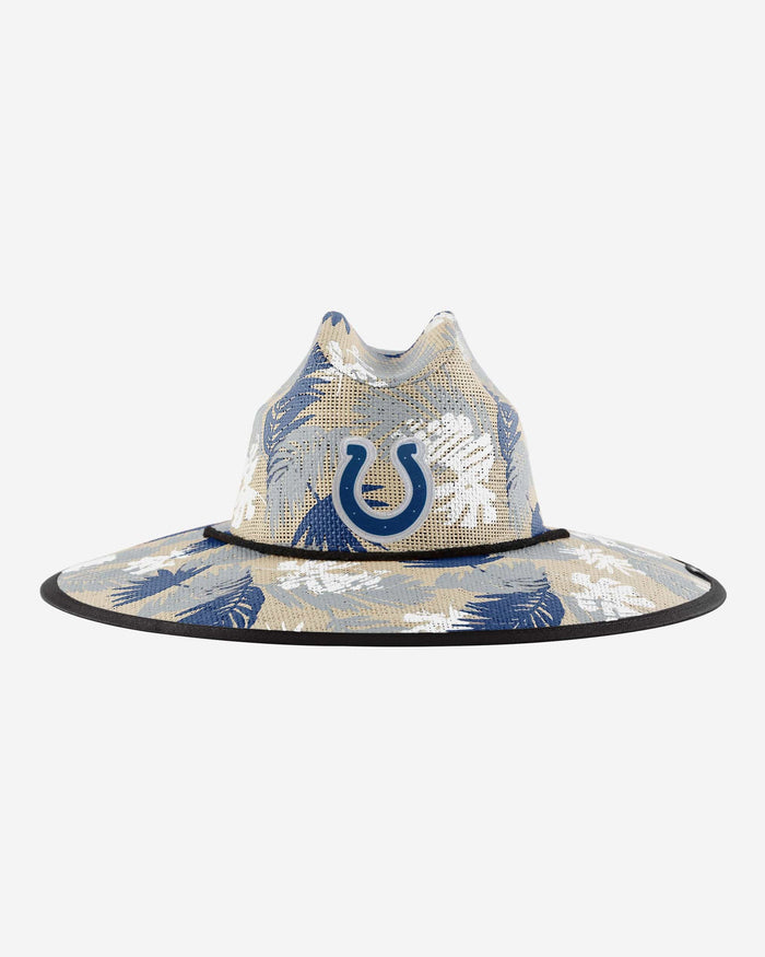 Indianapolis Colts Floral Printed Straw Hat FOCO - FOCO.com