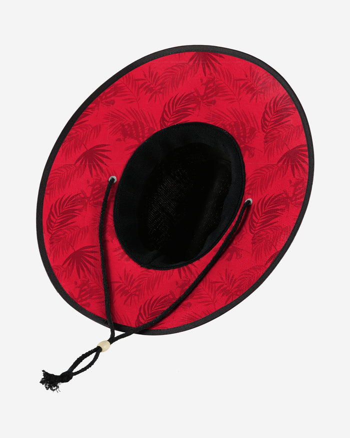 Kansas City Chiefs Floral Printed Straw Hat FOCO - FOCO.com