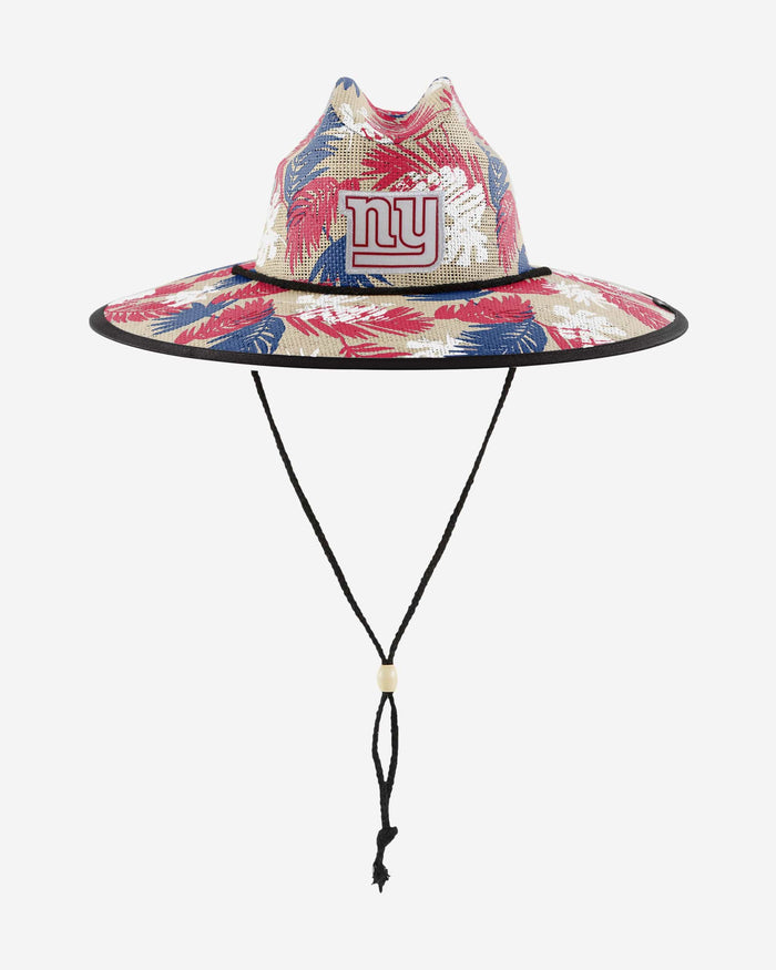New York Giants Floral Printed Straw Hat FOCO - FOCO.com