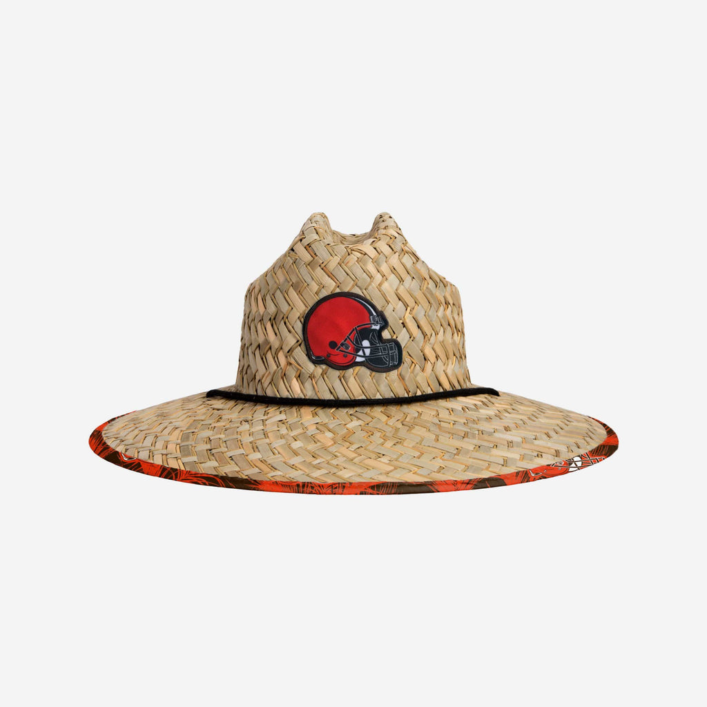 Cleveland Browns Floral Straw Hat FOCO - FOCO.com