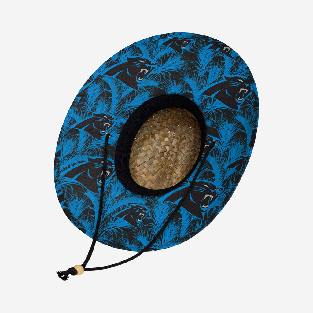 Carolina Panthers Floral Straw Hat FOCO
