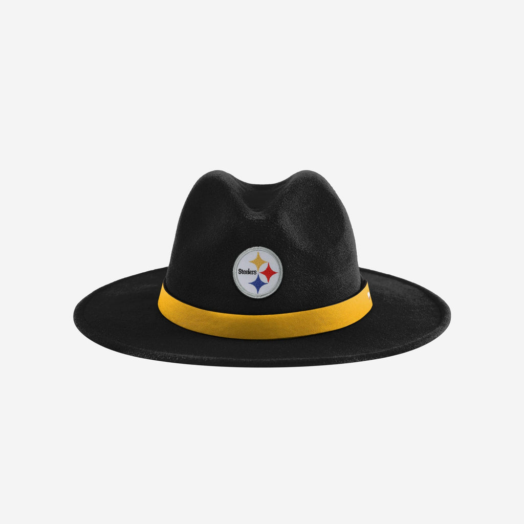 Pittsburgh Steelers Team Color Fedora FOCO - FOCO.com