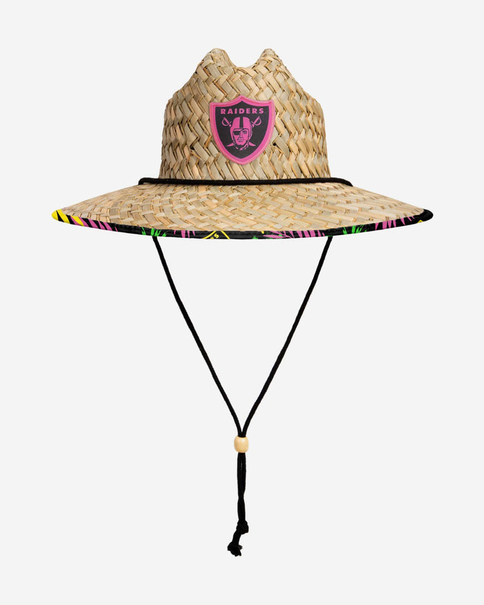 Las Vegas Raiders Highlights Straw Hat FOCO - FOCO.com