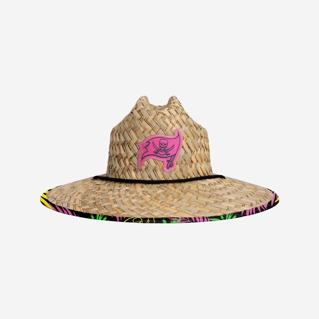 Tampa Bay Buccaneers Highlights Straw Hat FOCO - FOCO.com