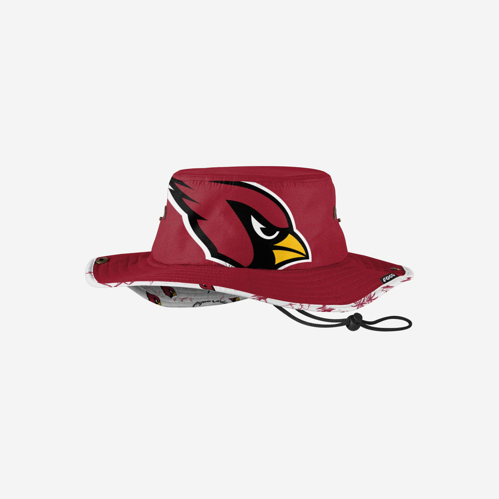 Arizona Cardinals Cropped Big Logo Hybrid Boonie Hat FOCO - FOCO.com