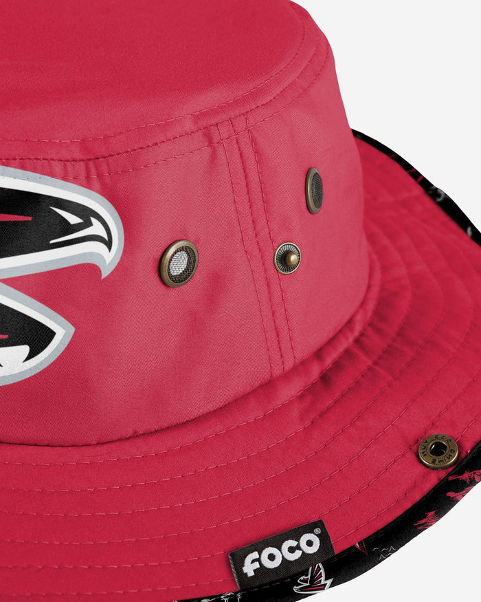 Atlanta Falcons Cropped Big Logo Hybrid Boonie Hat FOCO - FOCO.com