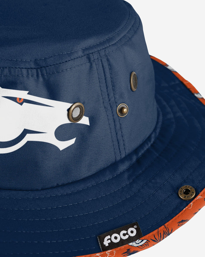 Denver Broncos Cropped Big Logo Hybrid Boonie Hat FOCO - FOCO.com