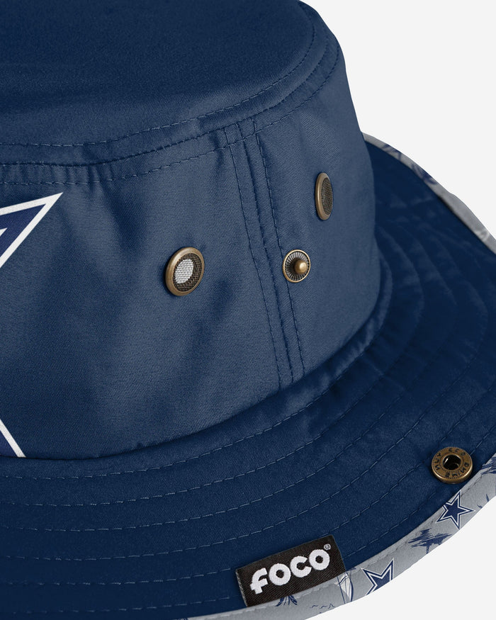 Dallas Cowboys Cropped Big Logo Hybrid Boonie Hat FOCO - FOCO.com