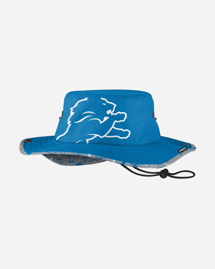 Detroit Lions Cropped Big Logo Hybrid Boonie Hat FOCO - FOCO.com