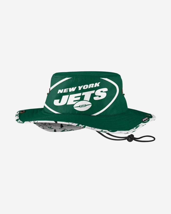 New York Jets Cropped Big Logo Hybrid Boonie Hat FOCO