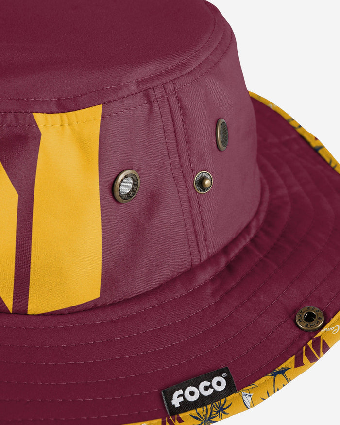 Washington Commanders Cropped Big Logo Hybrid Boonie Hat FOCO - FOCO.com