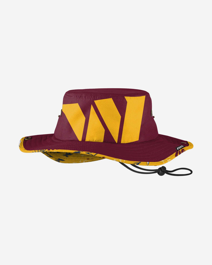 Washington Commanders Cropped Big Logo Hybrid Boonie Hat FOCO - FOCO.com