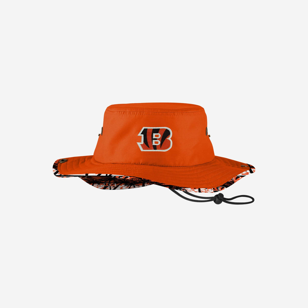 Cincinnati Bengals Solid Hybrid Boonie Hat FOCO - FOCO.com