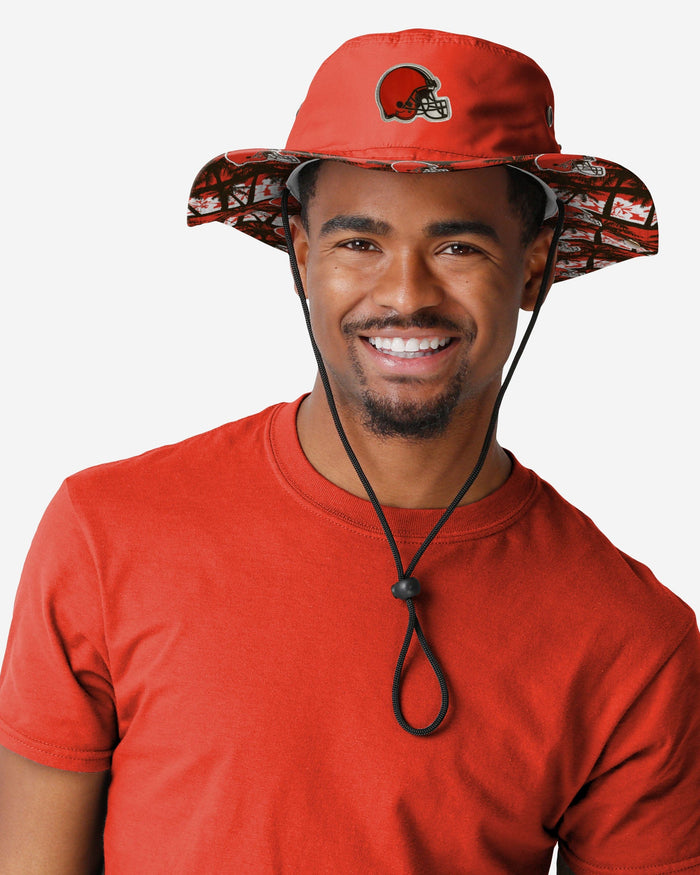 Cleveland Browns Solid Hybrid Boonie Hat FOCO - FOCO.com