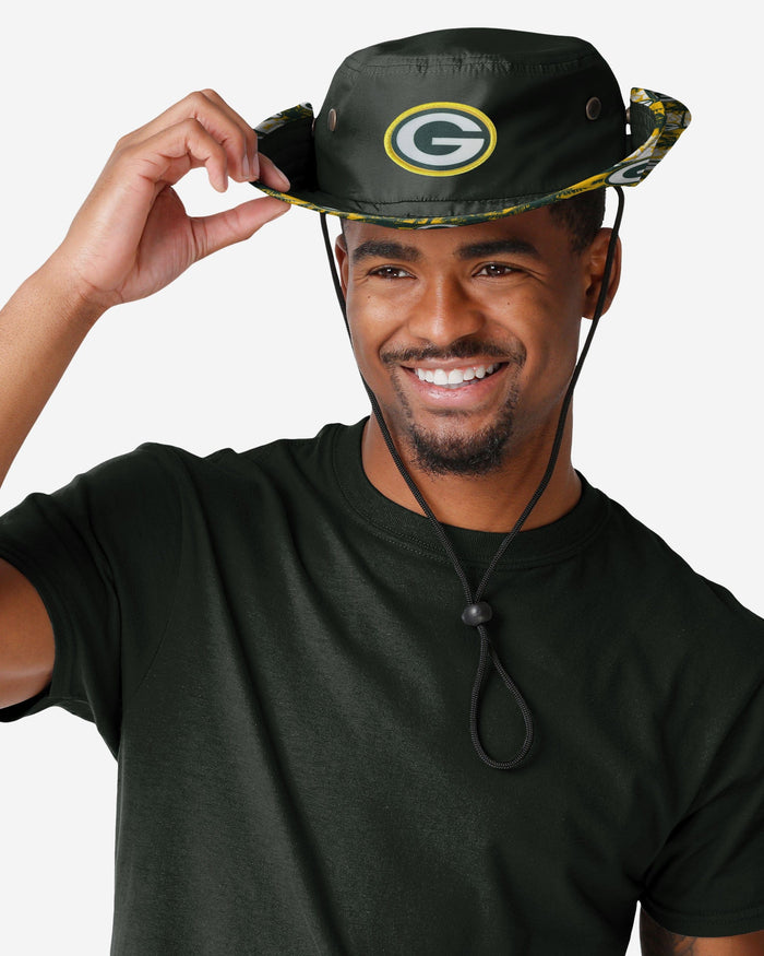 Green Bay Packers Solid Hybrid Boonie Hat FOCO - FOCO.com